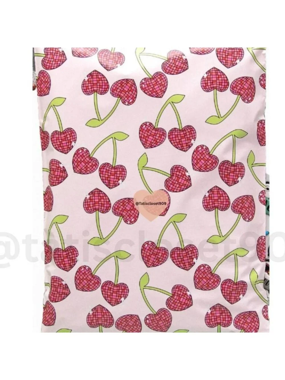 50 Cherry And Bow Poly mailers 10x13